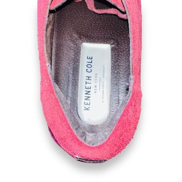 Kenneth Cole New York Kam Sneakers Wine Red Suede Men's 10M - Picture 9 of 11